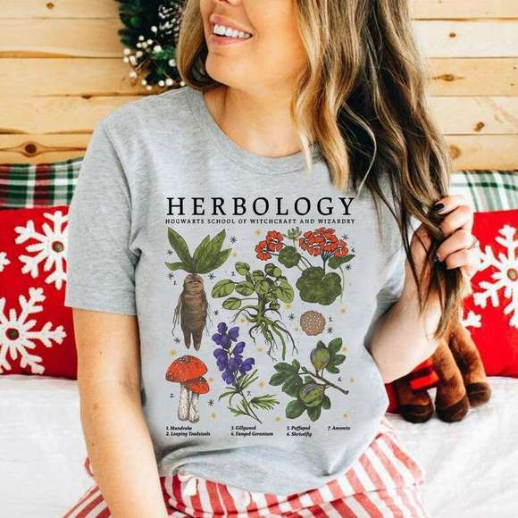 Herbology Plants Unisex T Shirt - Picture 1 of 4